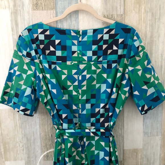 Tory Burch Geometric Sheath Dress - Picture 4 of 9